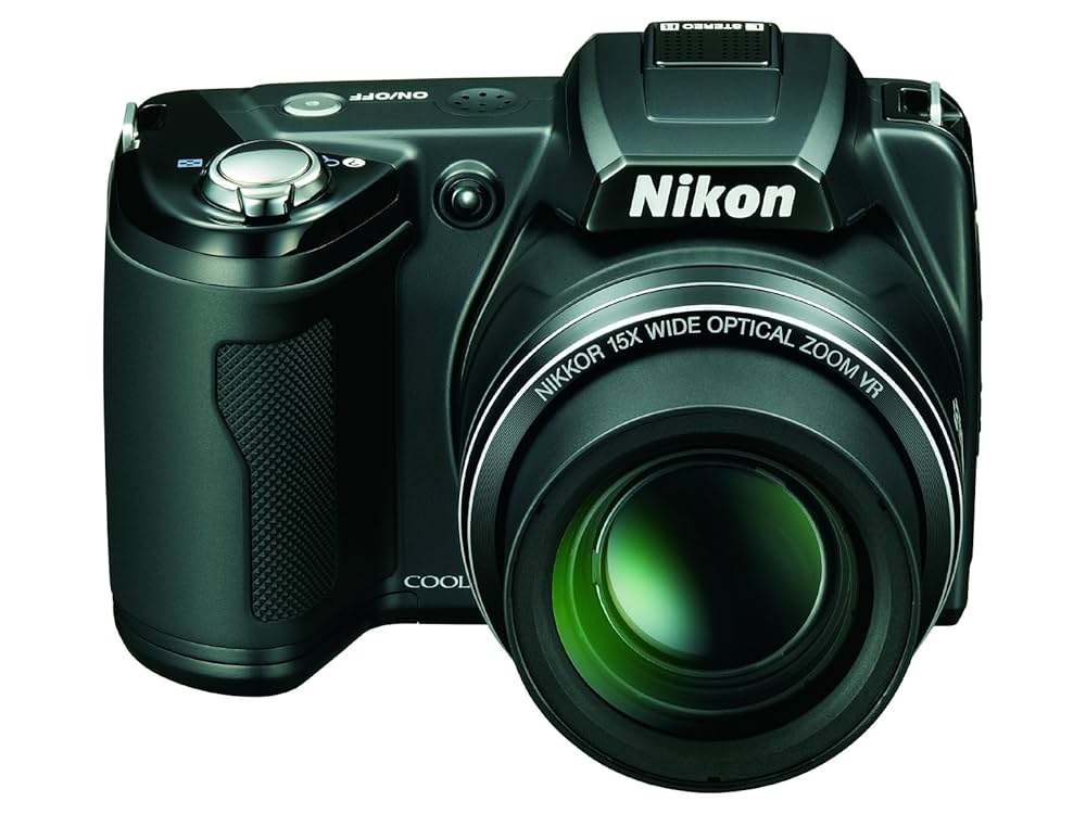 Nikon L110 Digital Camera - Black (12.1MP, 3 inch LCD, 15x